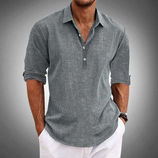 Mario | Men’s Breathable Long-Sleeve Dress Shirt