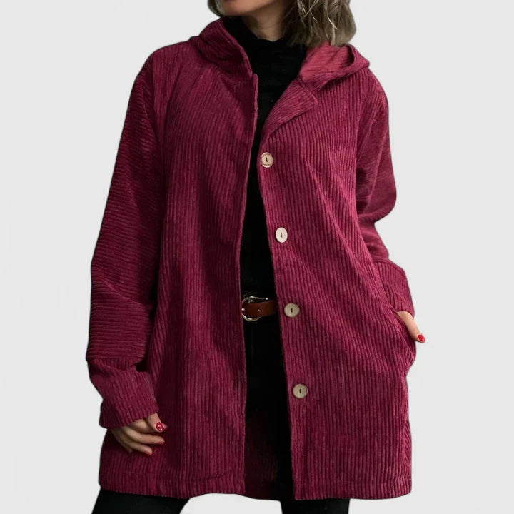 Lunavere | Cozy Textured Women’s Button Jacket