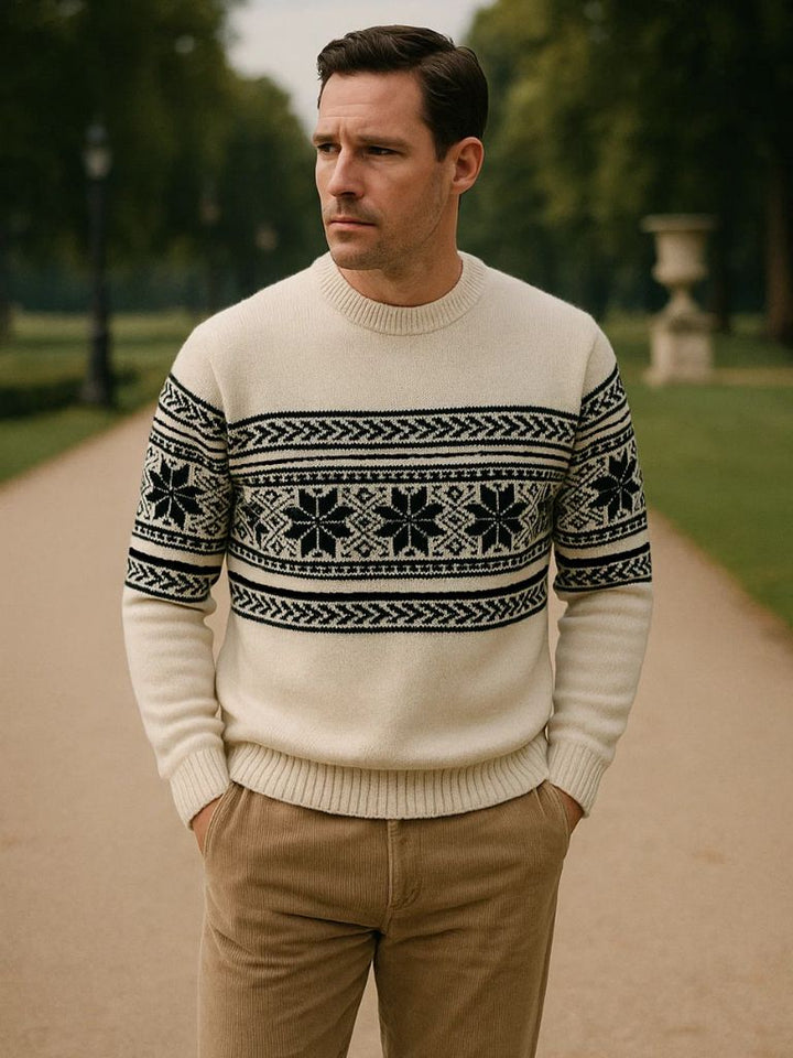 Fair Isle Knit Sweater