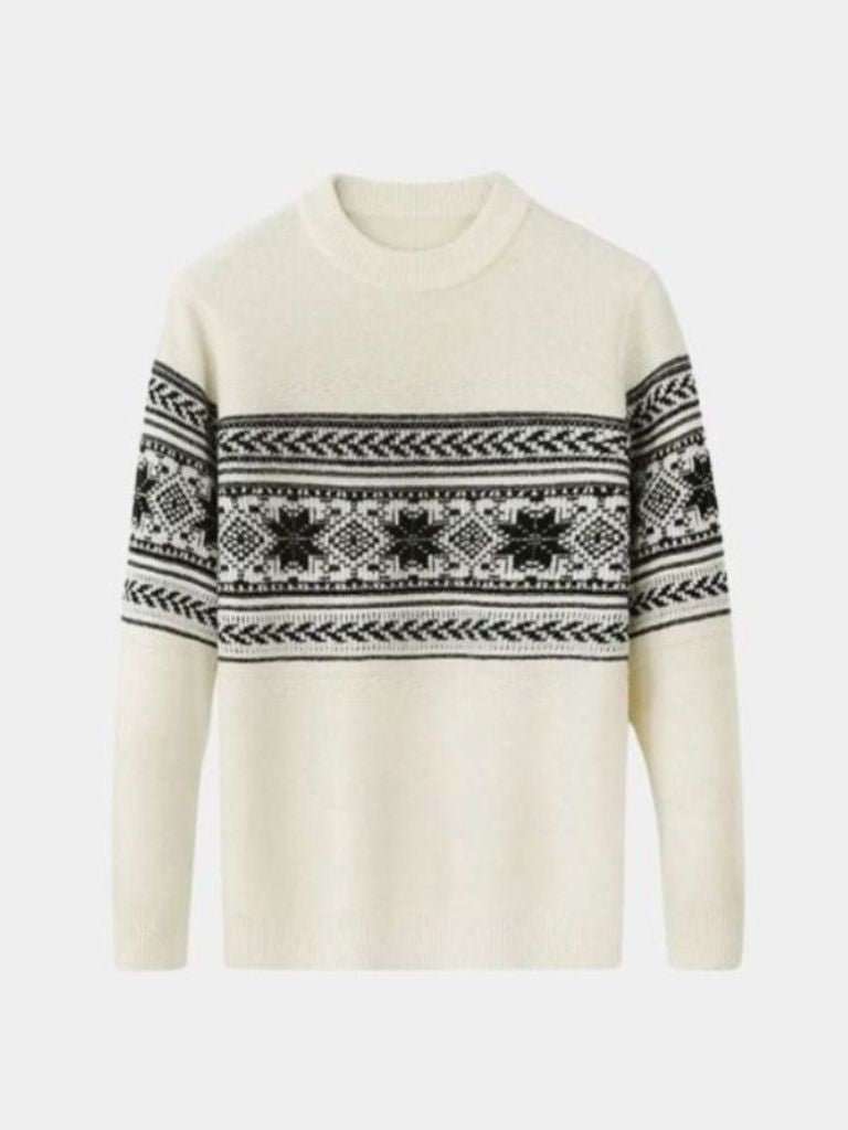 Fair Isle Knit Sweater