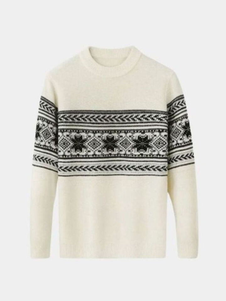 Fair Isle Knit Sweater