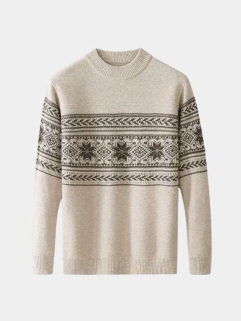 Fair Isle Knit Sweater