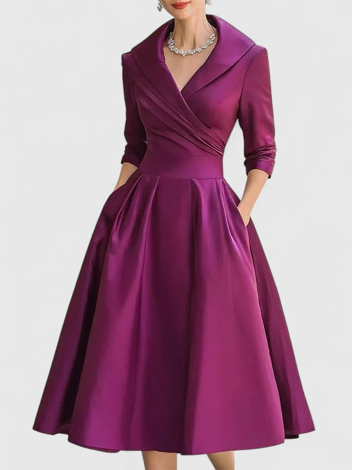 Avelisse | Elegant Evening Midi Dress