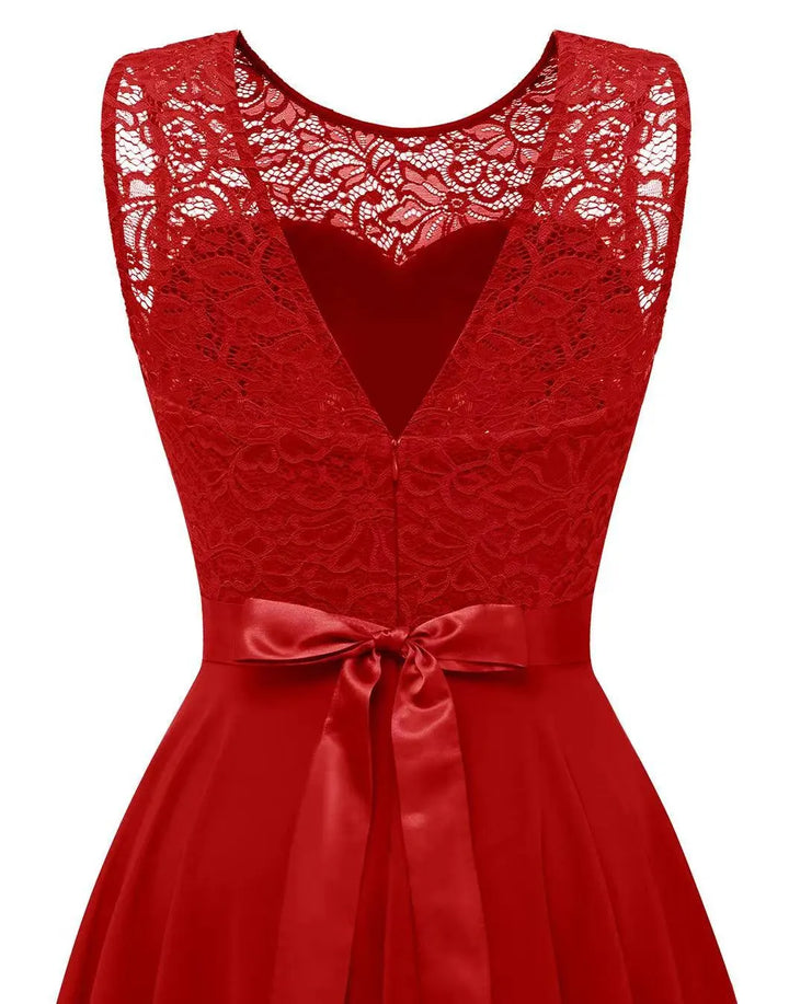 Camilla | Women’s Flowing High-Low Wedding Guest Dress
