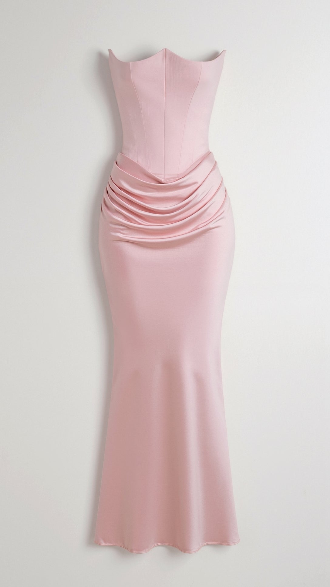 Celine | Women’s Sleek Column Wedding Guest Maxi Dress