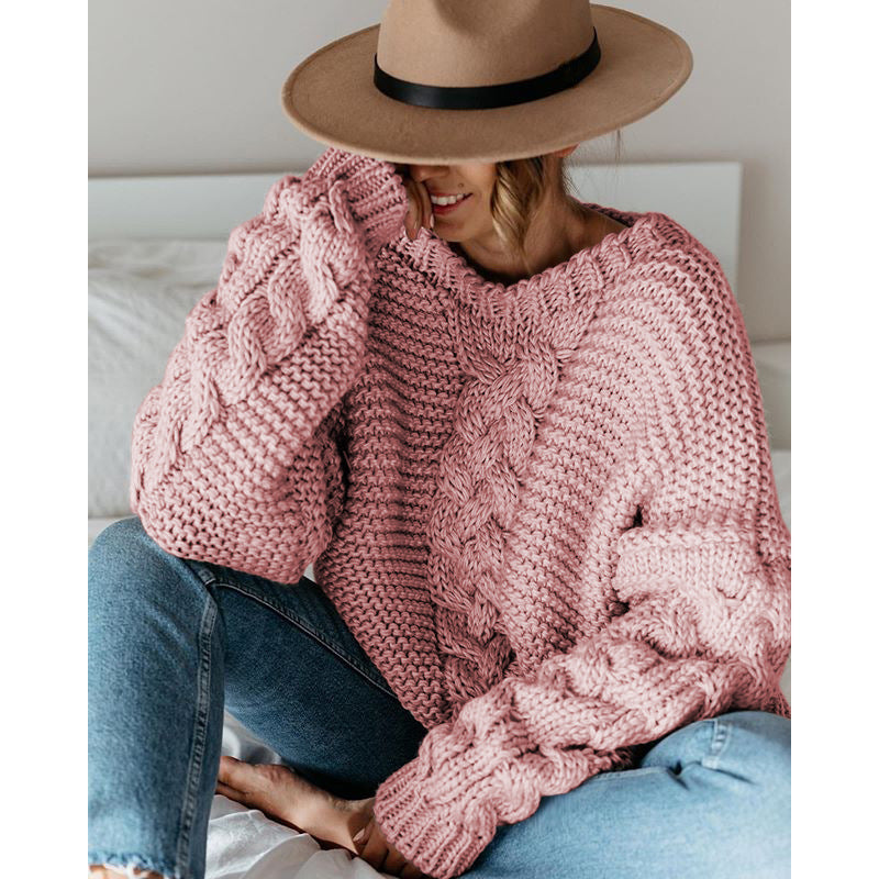 Rhosyn | Chunky Cable-Knit Sweater