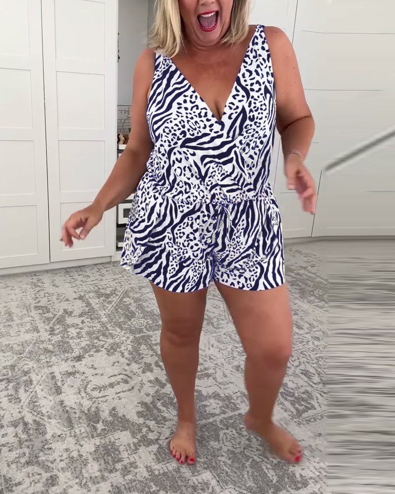 Luna | Women’s V-Neck Tummy Control Swimsuit