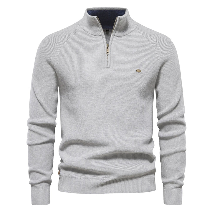 Men’s Half-Zip Knit Sweater