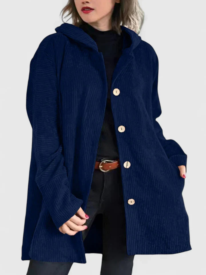 Lunavere | Cozy Textured Women’s Button Jacket