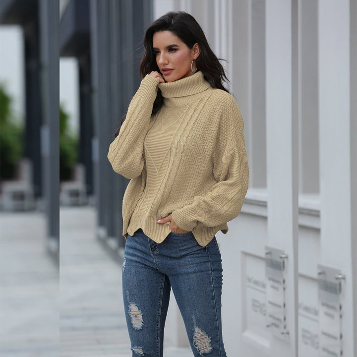 Elowara | Cozy Women’s Turtleneck Sweater