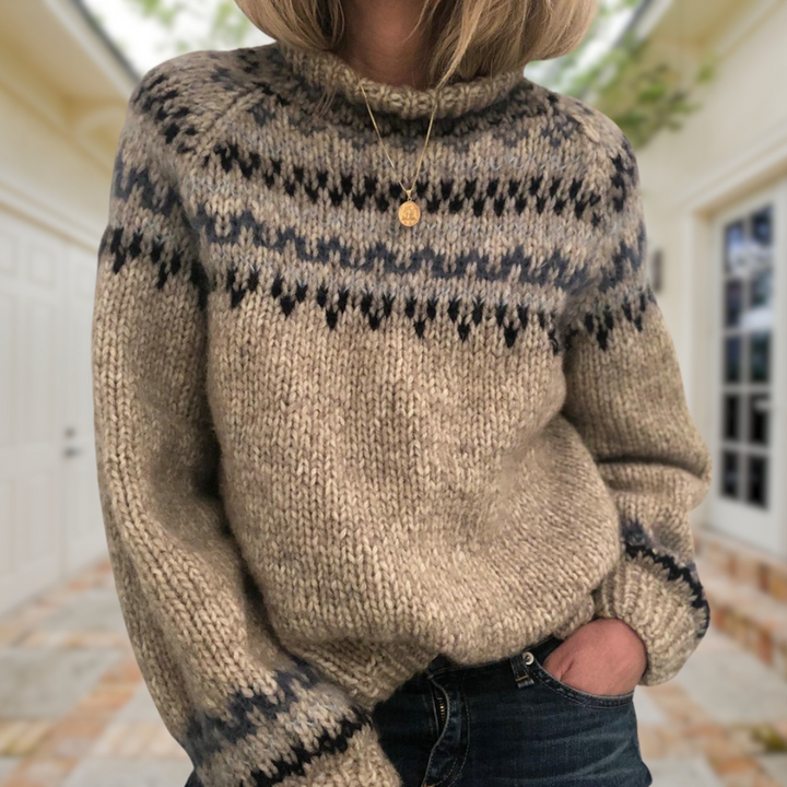 Ingrid | Nordic Chunky Knit Sweater