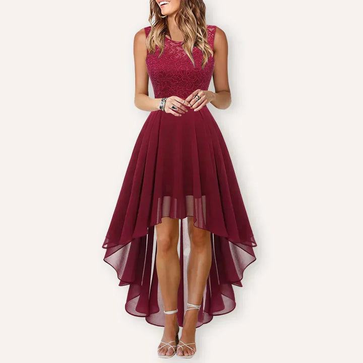 Camilla | Women’s Flowing High-Low Wedding Guest Dress