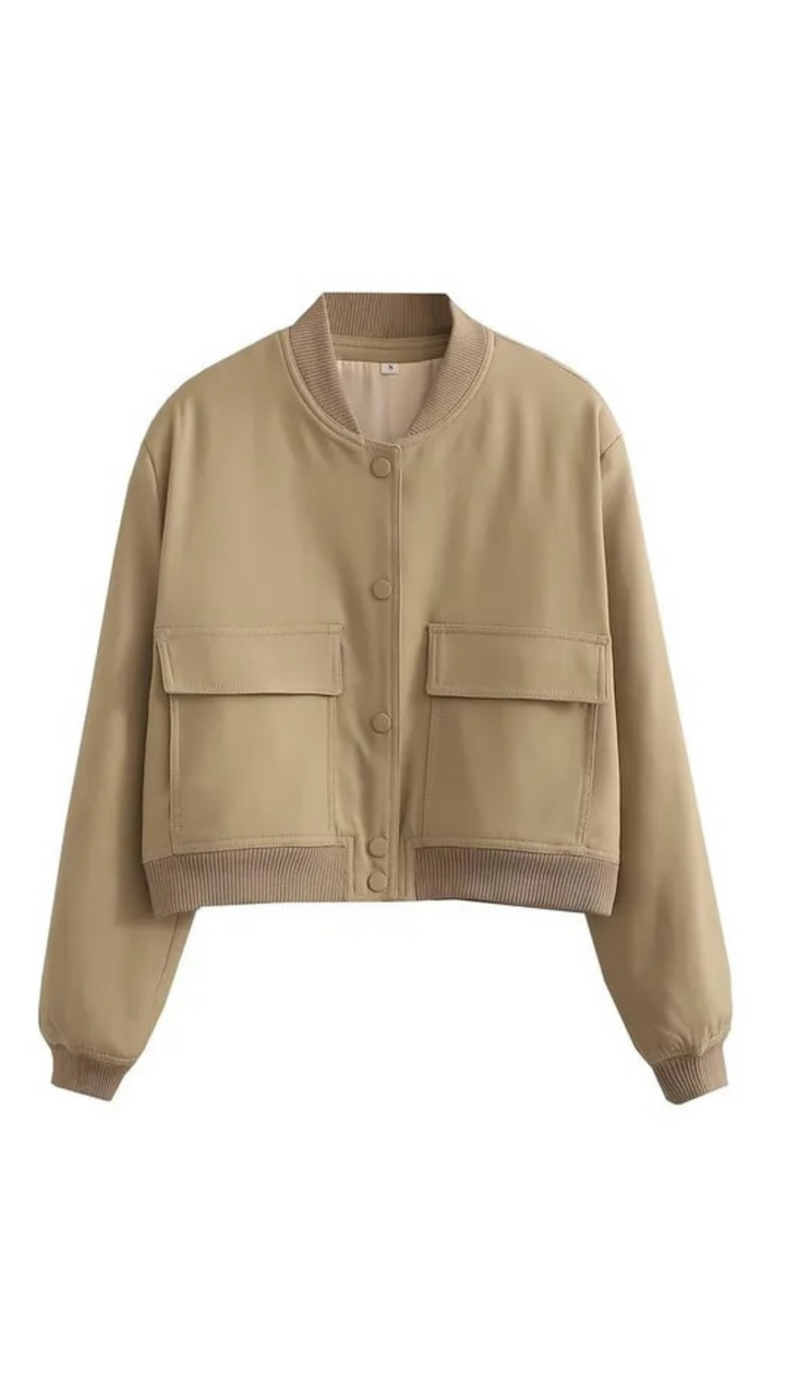 Averline | Cropped Women’s Button Jacket