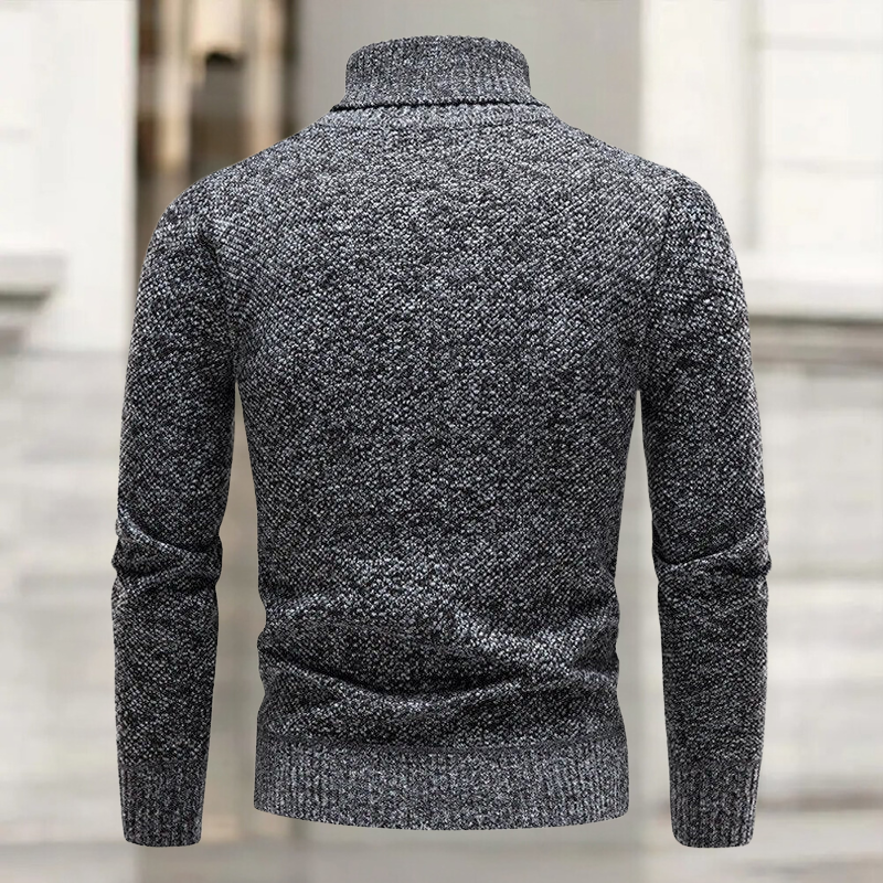Classic Turtleneck Knit Sweater