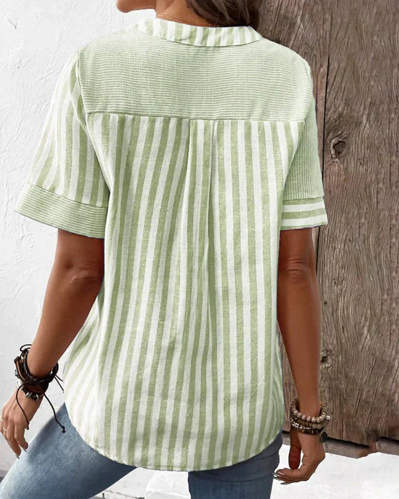 Adlila | Soft Striped Blouse