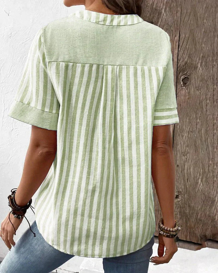 Adlila | Soft Striped Blouse
