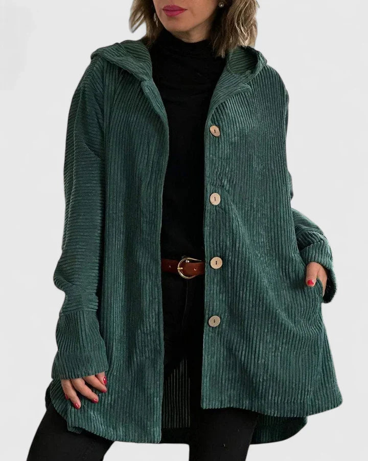 Lunavere | Cozy Textured Women’s Button Jacket