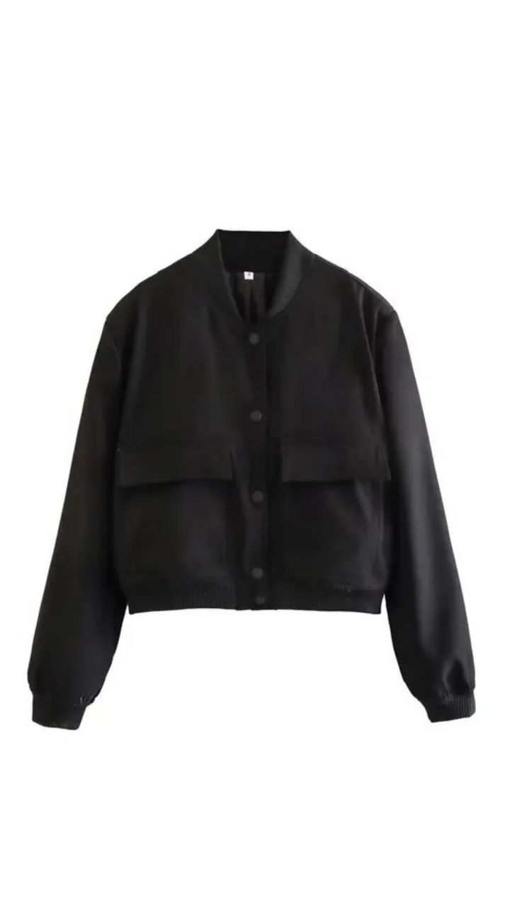 Averline | Cropped Women’s Button Jacket