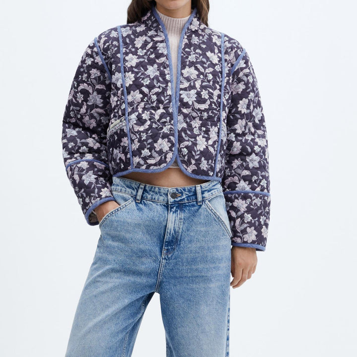 Helena | Women’s Quilted Floral Light Jacket