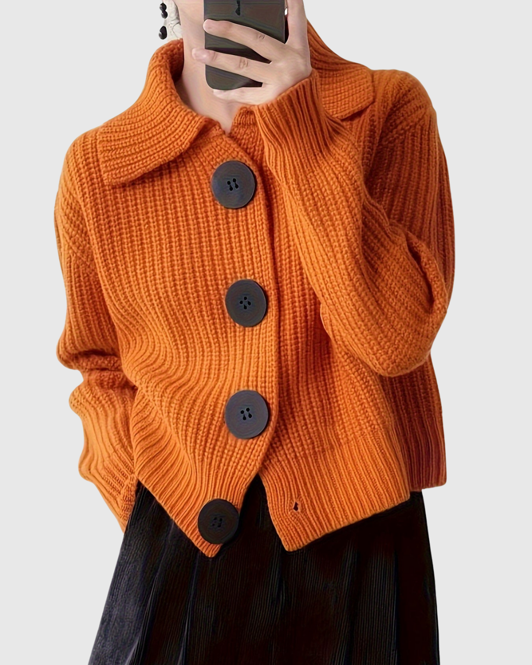 Solynrae | Cozy Button Front Cardigan