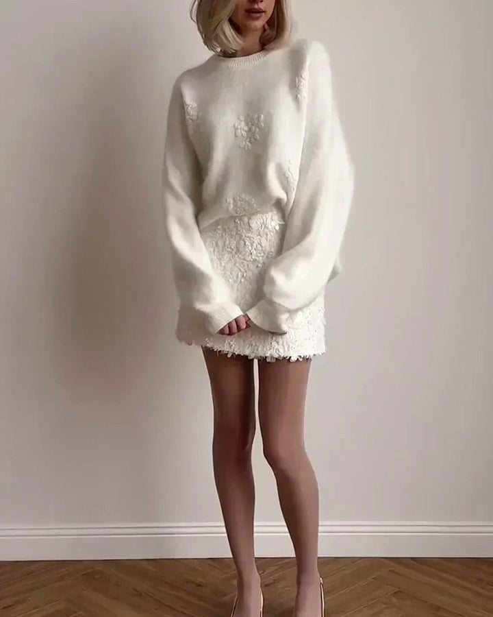 Elowen | Embellished Knit Sweater