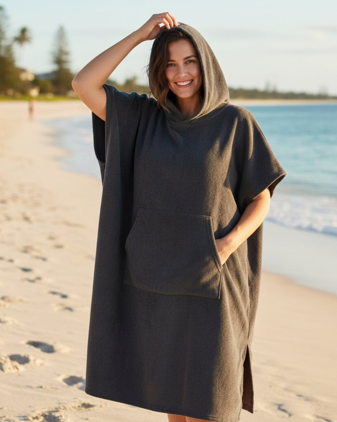 Women's Summer Beach Poncho Dress