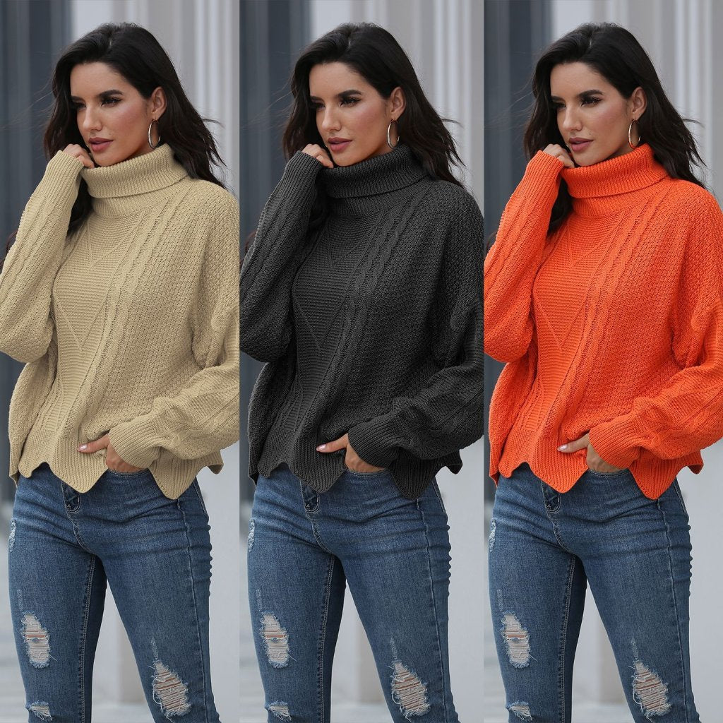 Elowara | Cozy Women’s Turtleneck Sweater