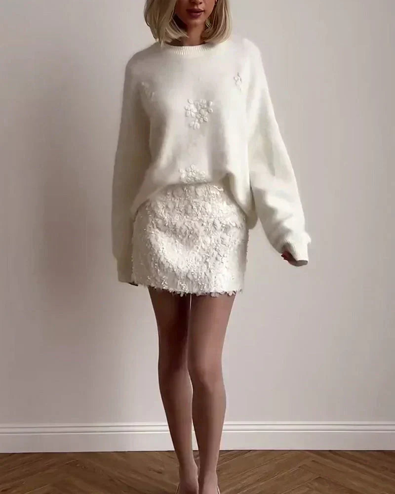 Elowen | Embellished Knit Sweater