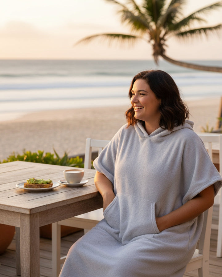 Women's Summer Beach Poncho Dress