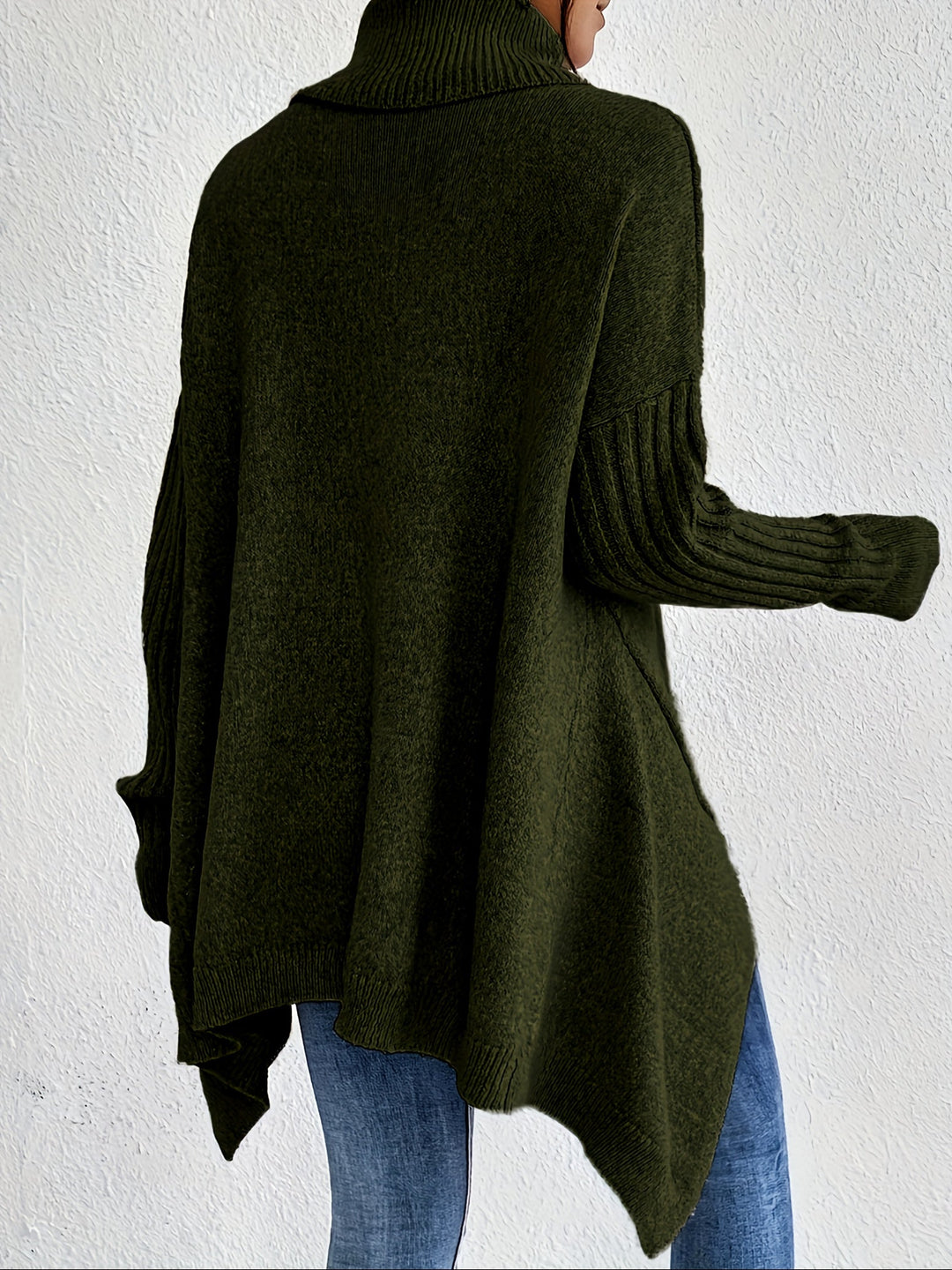 Isolde | Oversized Turtleneck Knit Sweater