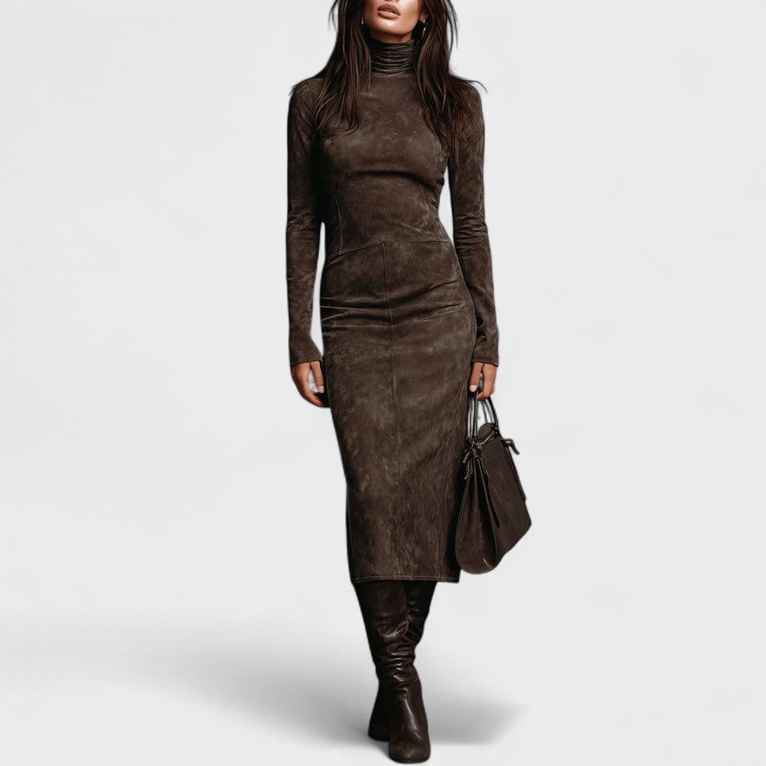 Seraphine | Long Sleeve Midi Dress