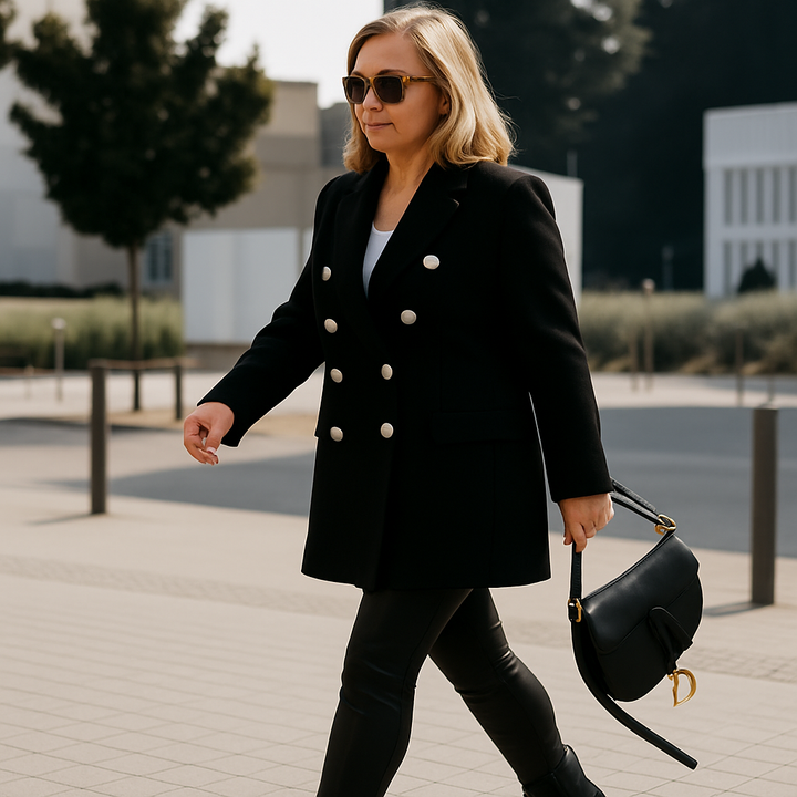 Averie | Elegant Double-Breasted Winter Coat