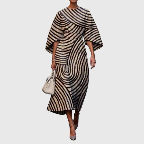 Serelinne | Women’s Bold Statement Midi Dress