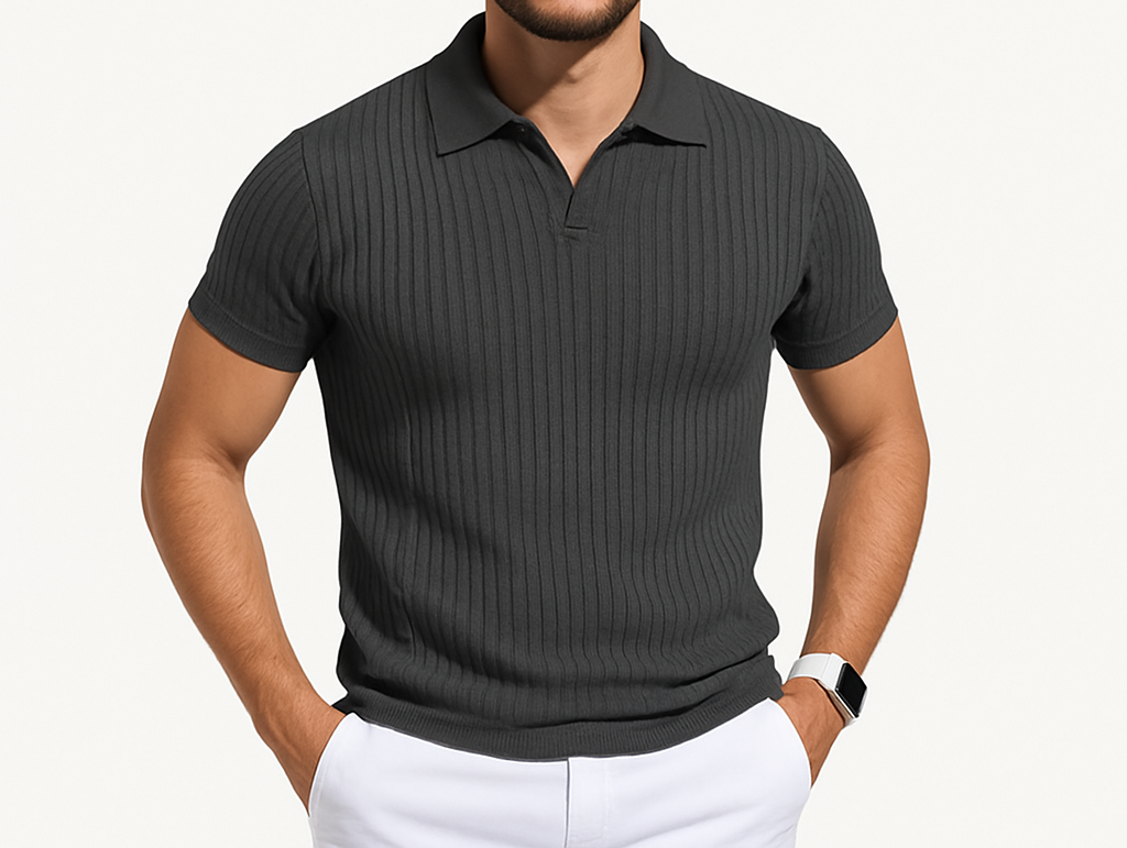 Vaughn | Men’s Muscle-Fit Short-Sleeve Polo