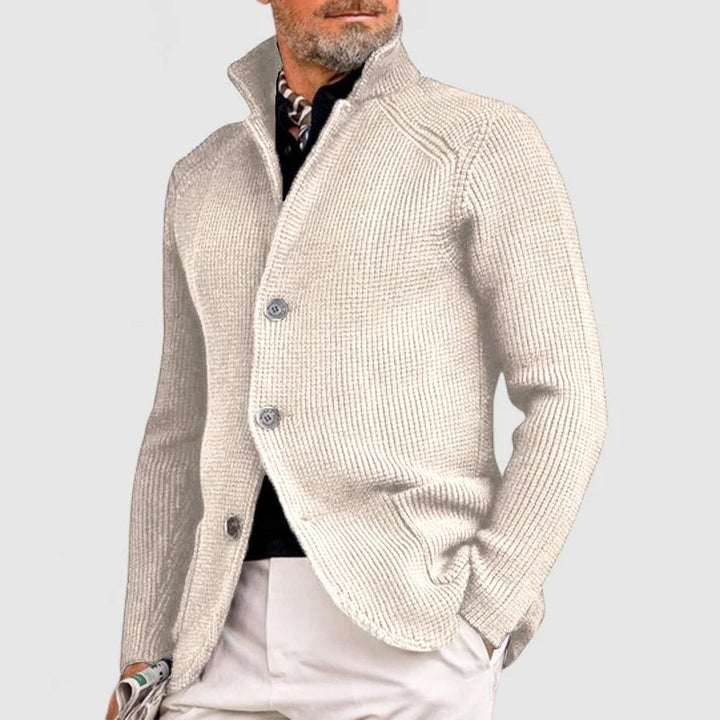 Men’s Button-Up Knit Cardigan