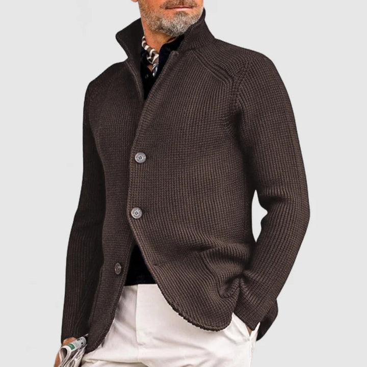 Men’s Button-Up Knit Cardigan
