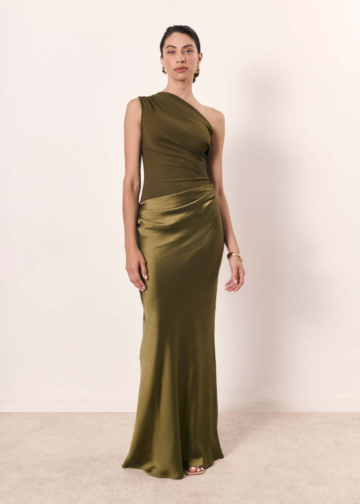 Women’s One-Shoulder Evening Dress