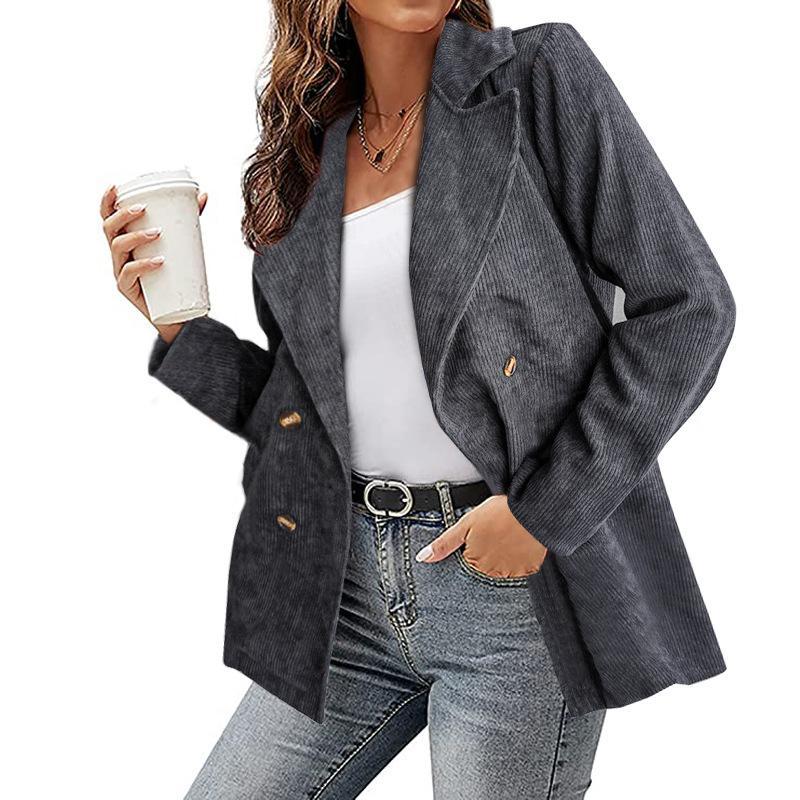 Evelyn | Casual Chic Double-Breasted Blazer