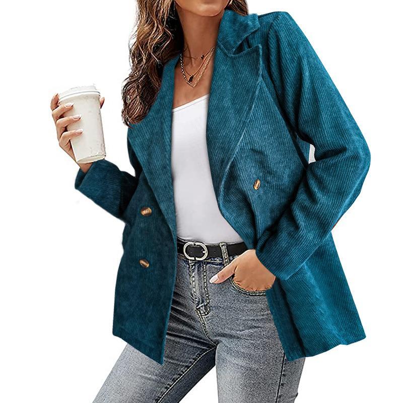 Evelyn | Casual Chic Double-Breasted Blazer