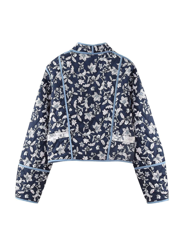 Helena | Women’s Quilted Floral Light Jacket
