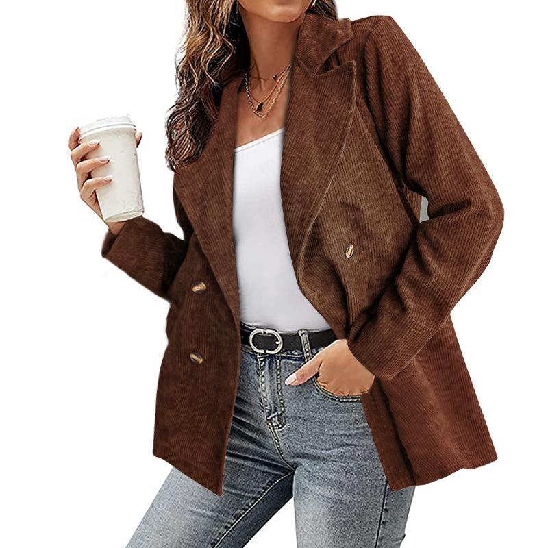 Evelyn | Casual Chic Double-Breasted Blazer