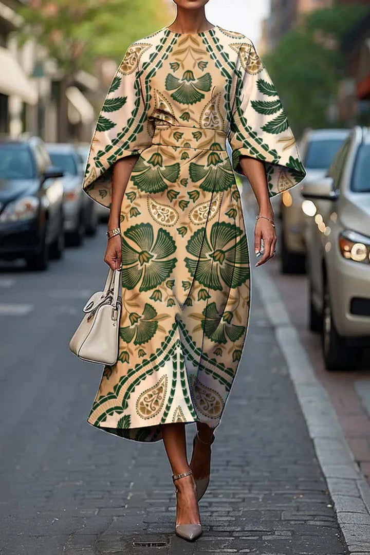 Serelinne | Women’s Bold Statement Midi Dress