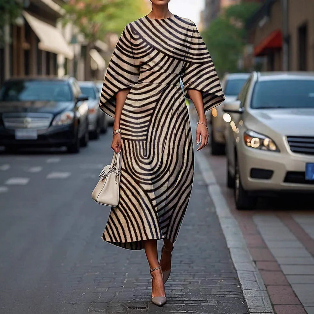 Serelinne | Women’s Bold Statement Midi Dress