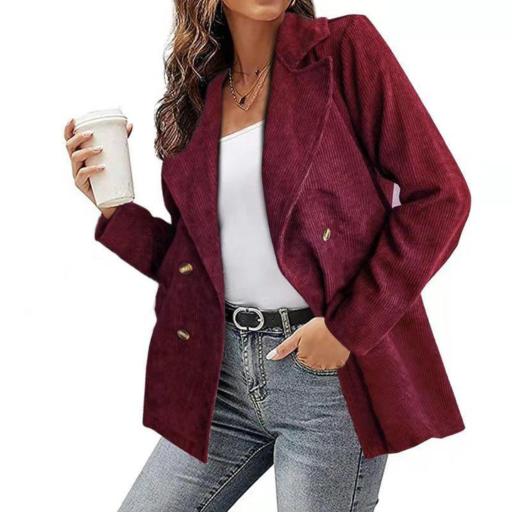 Evelyn | Casual Chic Double-Breasted Blazer