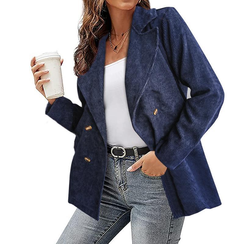 Evelyn | Casual Chic Double-Breasted Blazer