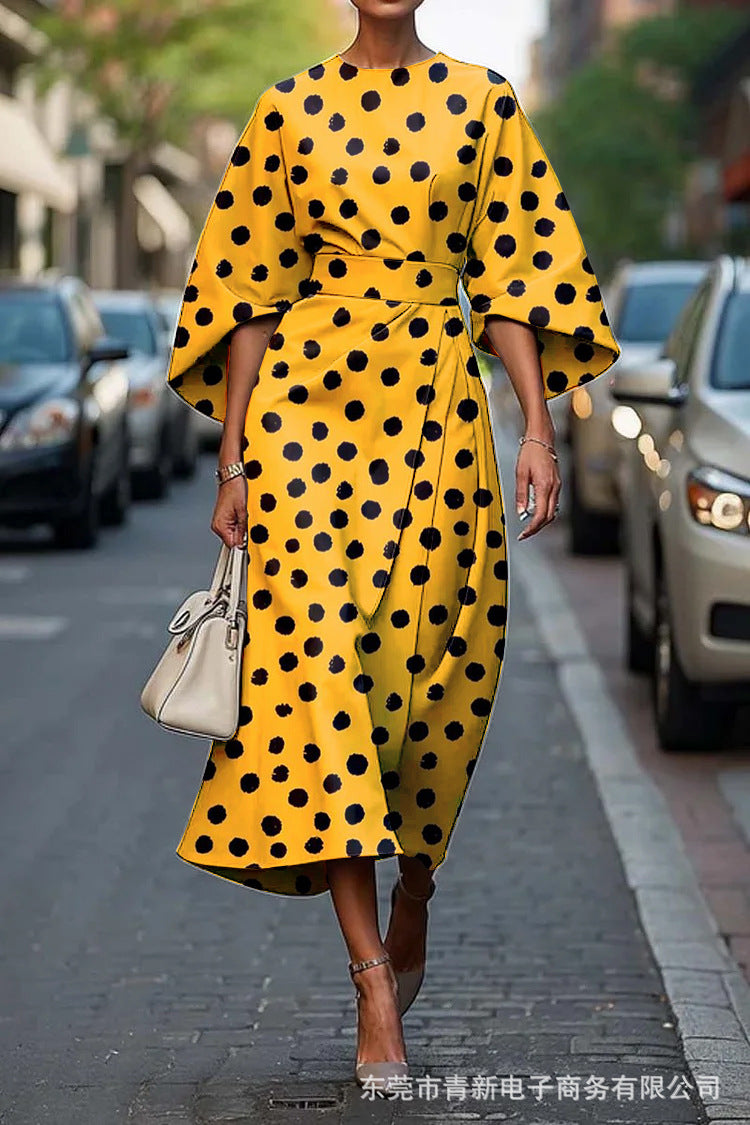 Serelinne | Women’s Bold Statement Midi Dress