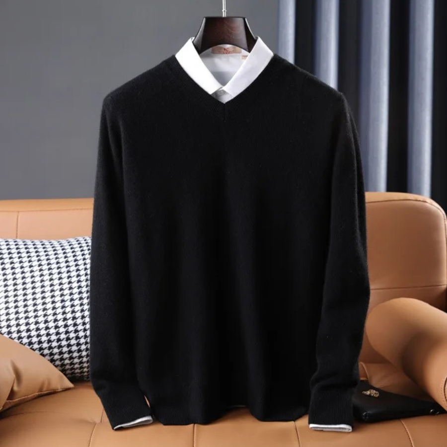 Classic V-Neck Men’s Sweater
