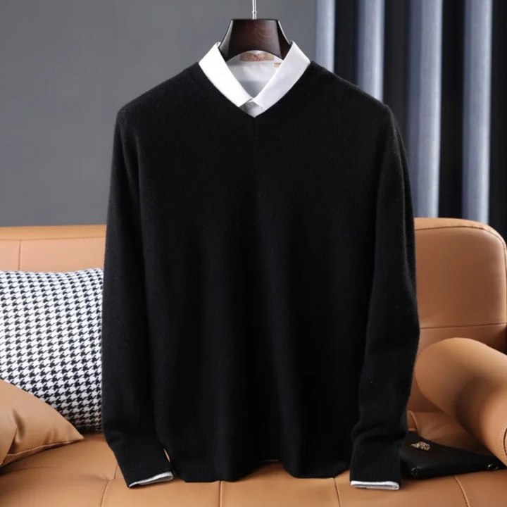 Classic V-Neck Men’s Sweater