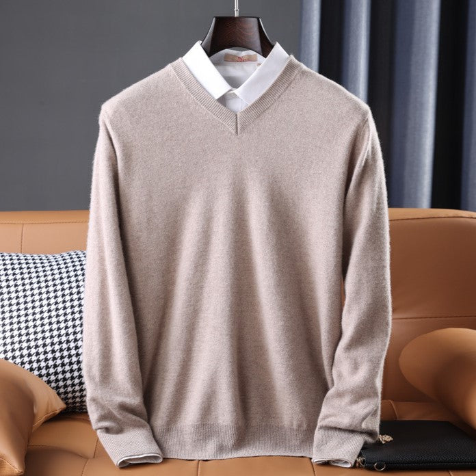 Classic V-Neck Men’s Sweater