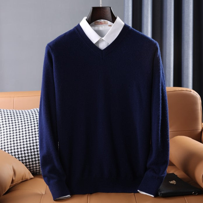 Classic V-Neck Men’s Sweater